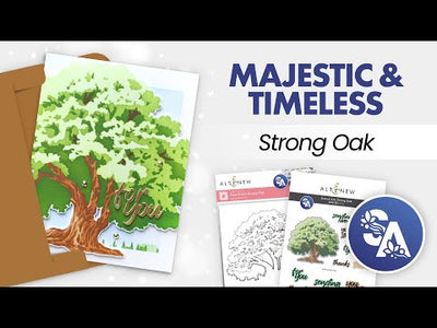 Stencil Art: Strong Oak Layering Stencil Set (6 in 1)