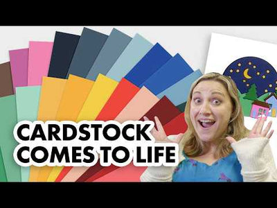 Crafty Necessities: Espresso Cardstock (10 sheets/set)