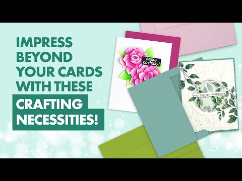 Crafty Necessities: Pink Diamond Envelope (12/pk)
