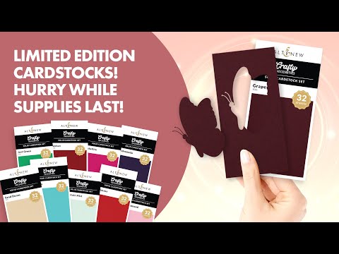 Solid Cardstock Set - Velvet (32 sheets/set)