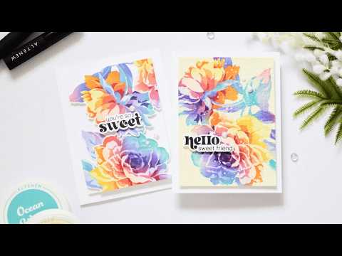 Stencil Art: Majestic Roses Layering Stencil Set (7 in 1)