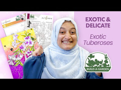 Build-A-Garden: Exotic Tuberoses Add-on Die Set