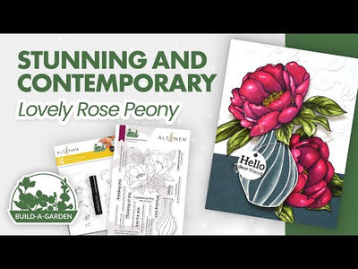 Build-A-Garden: Lovely Rose Peony & Add-on Die Bundle