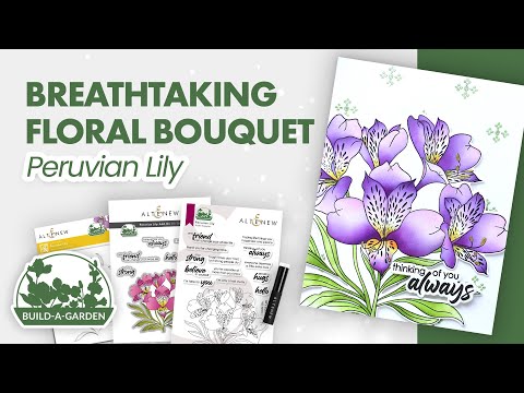 Build-A-Garden: Peruvian Lily Add-On Die Set