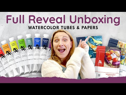 Palette Perfection Artists' Watercolor Tube Bundle