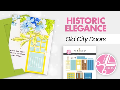 Creative Cuts: Old City Doors Layering Die Set