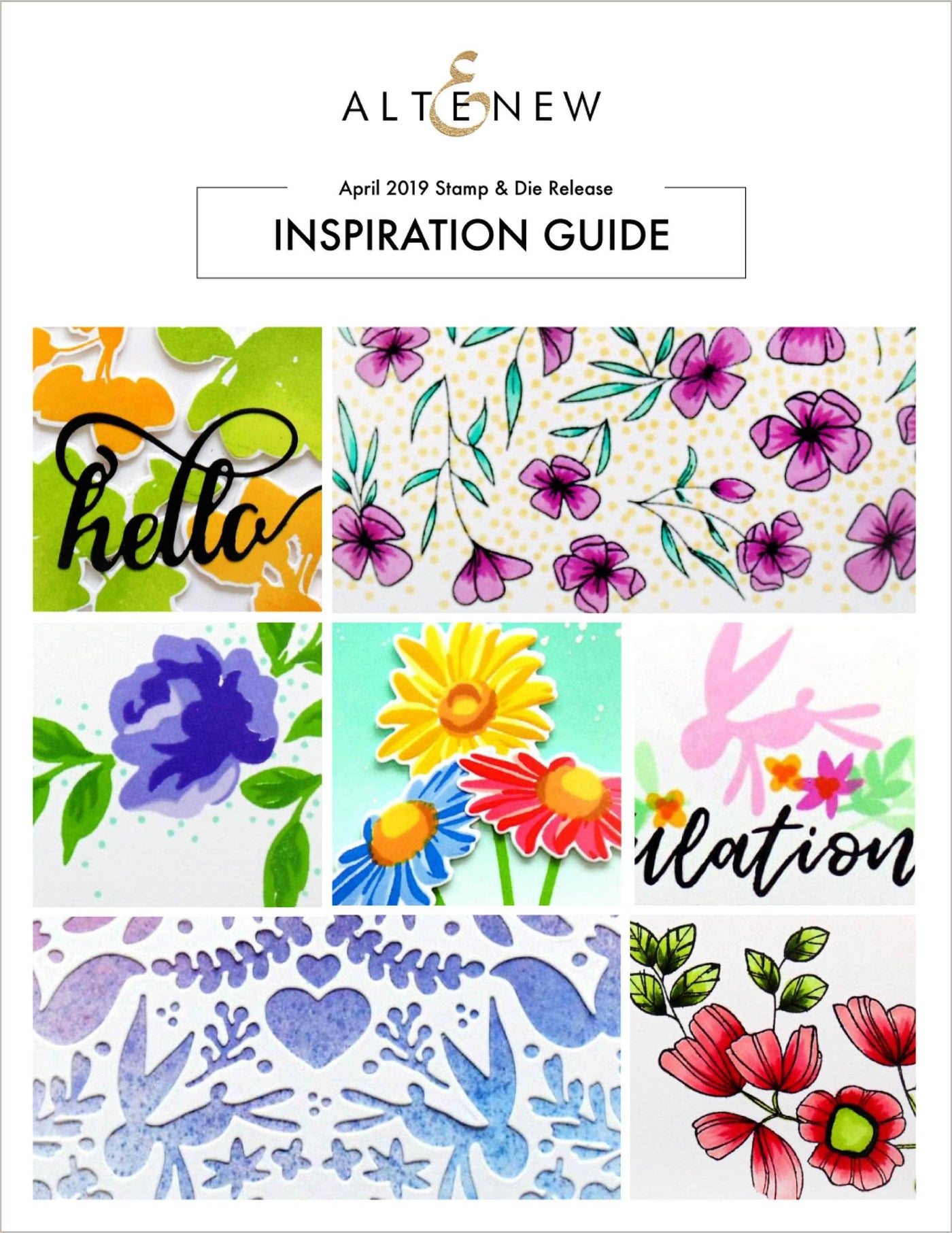 Printed Media A Study in Kindness Stamp & Die Release Inspiration Guide
