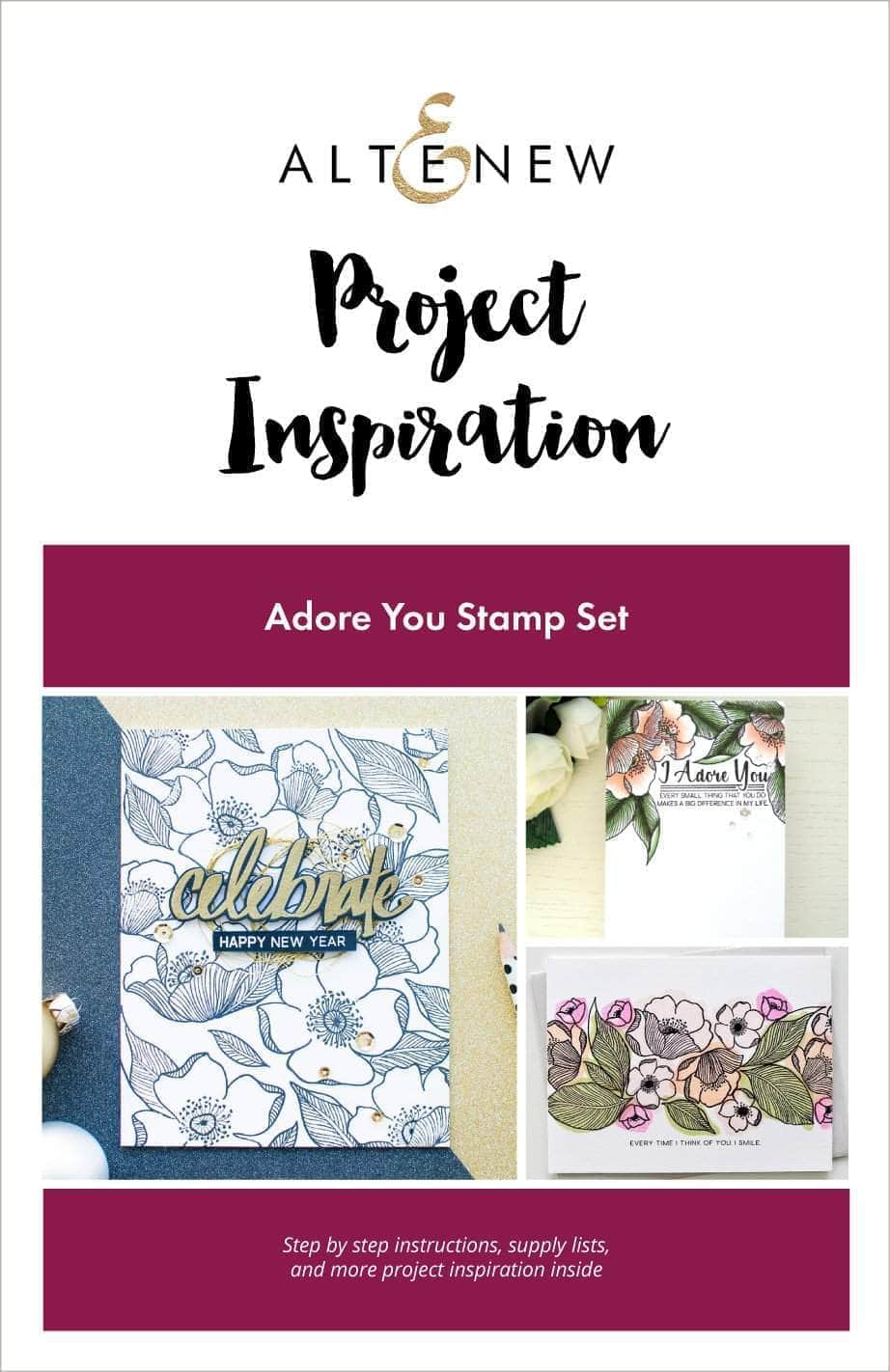 Printed Media Adore You Project Inspiration Guide