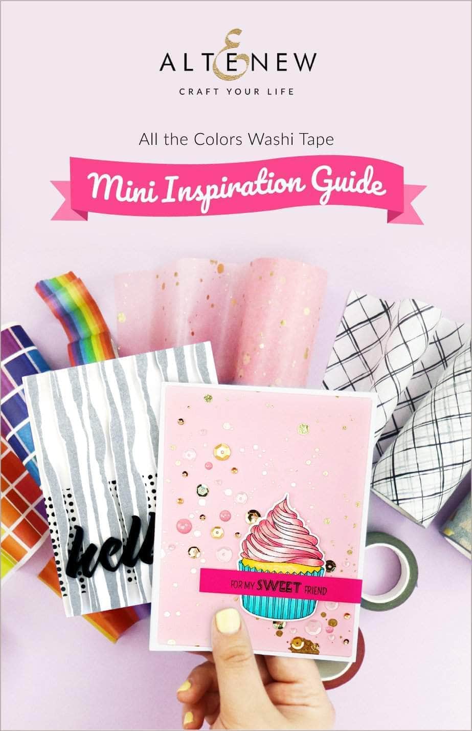 Printed Media All the Colors Washi Tape Mini Inspiration Guide