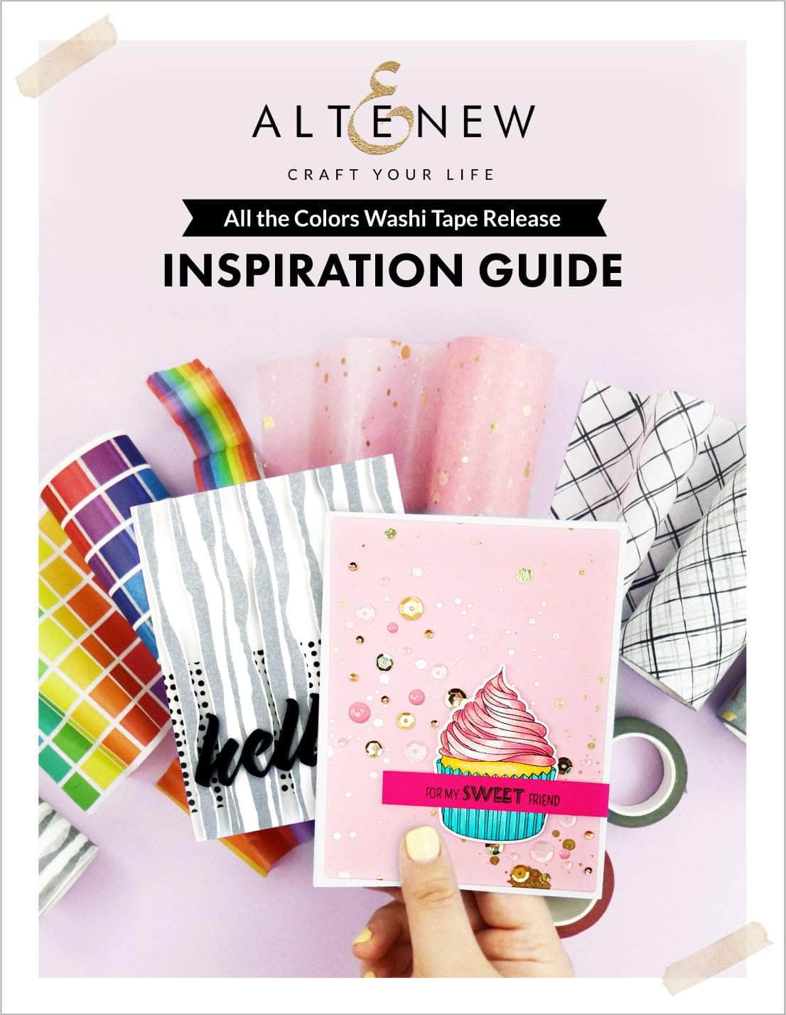 Printed Media All the Colors Washi Tape Release Inspiration Guide