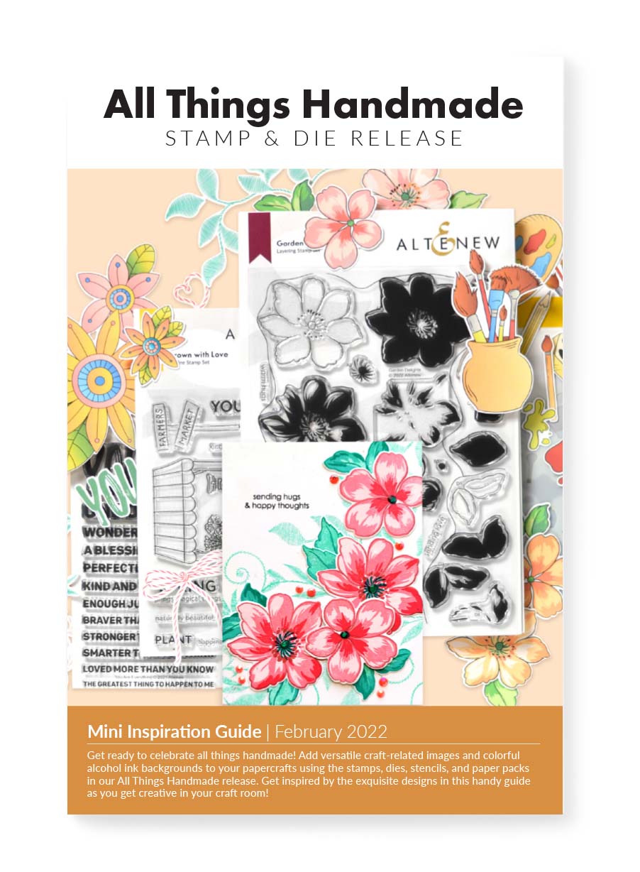Printed Media All Things Handmade Stamp & Die Release Mini Inspiration Guide