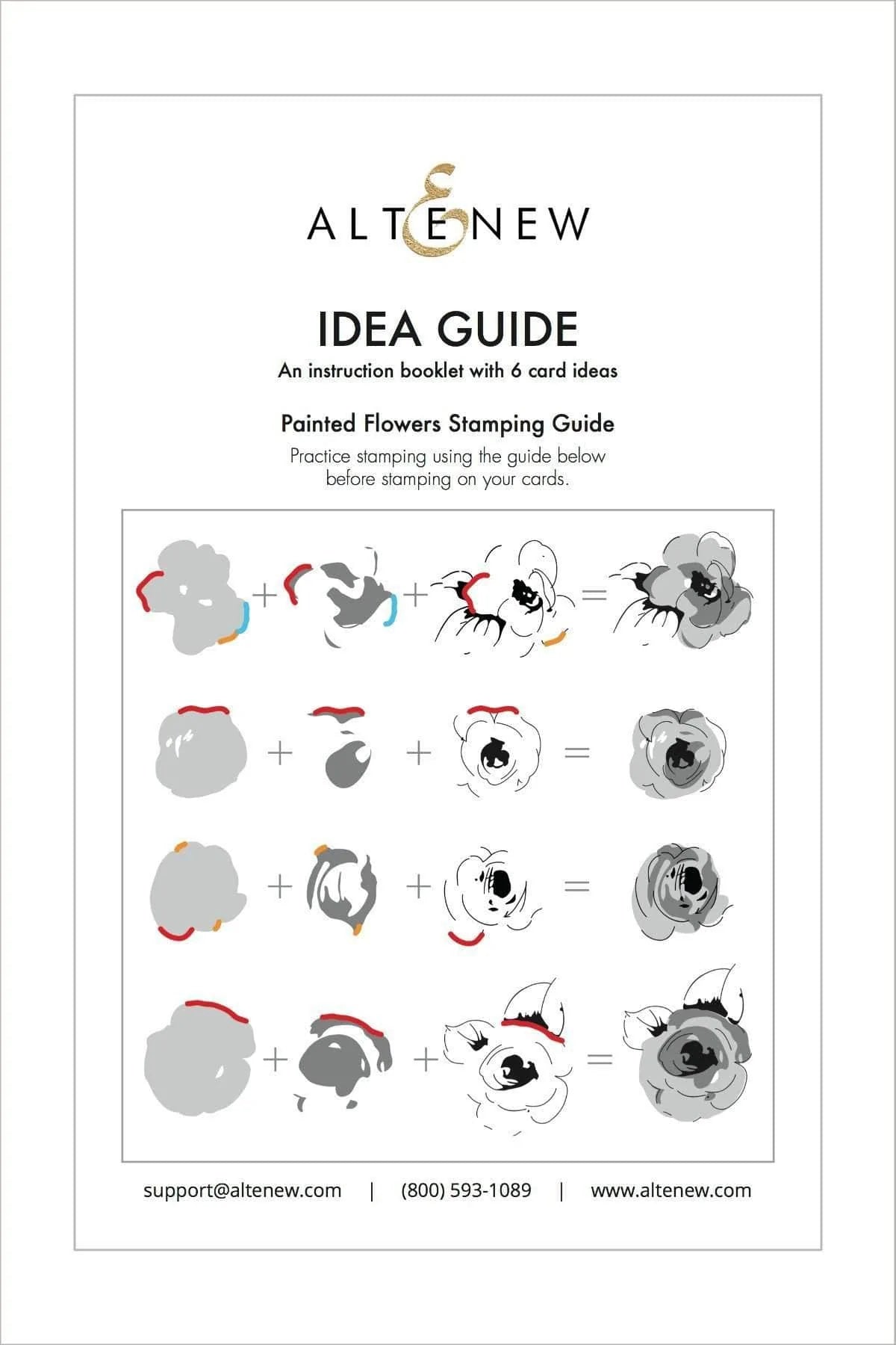 Printed Media Altenew Card Idea Guide