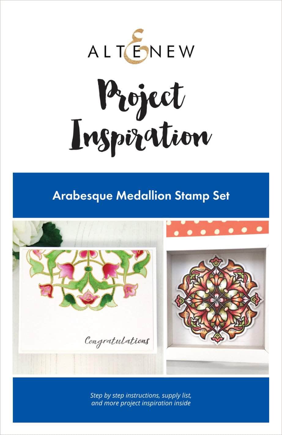 Printed Media Arabesque Medallion Project Inspiration Guide