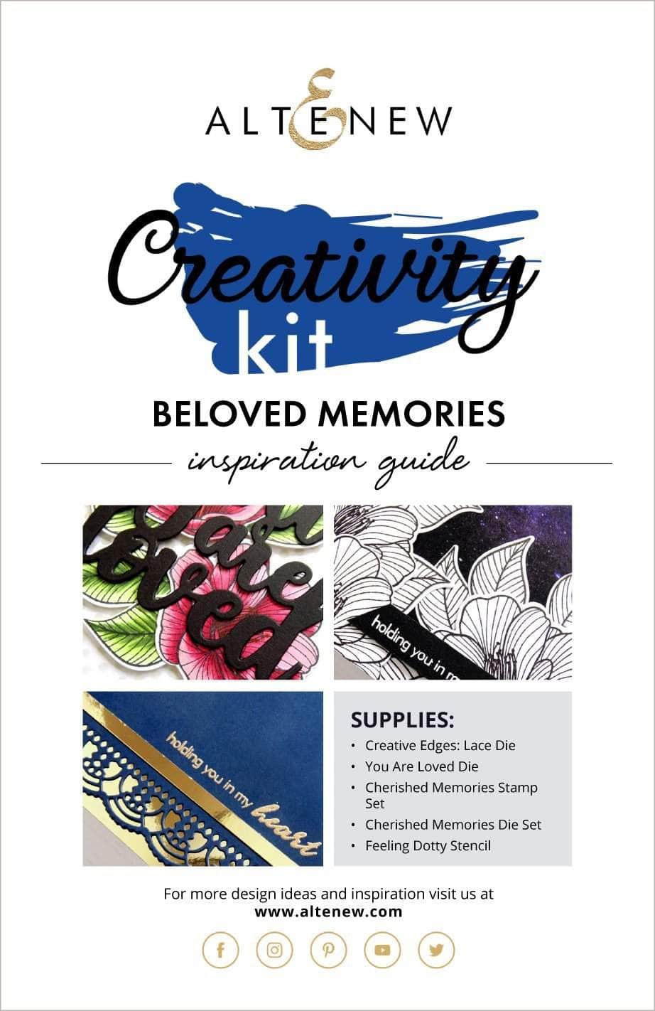 Printed Media Beloved Memories Creativity Kit Inspiration Guide