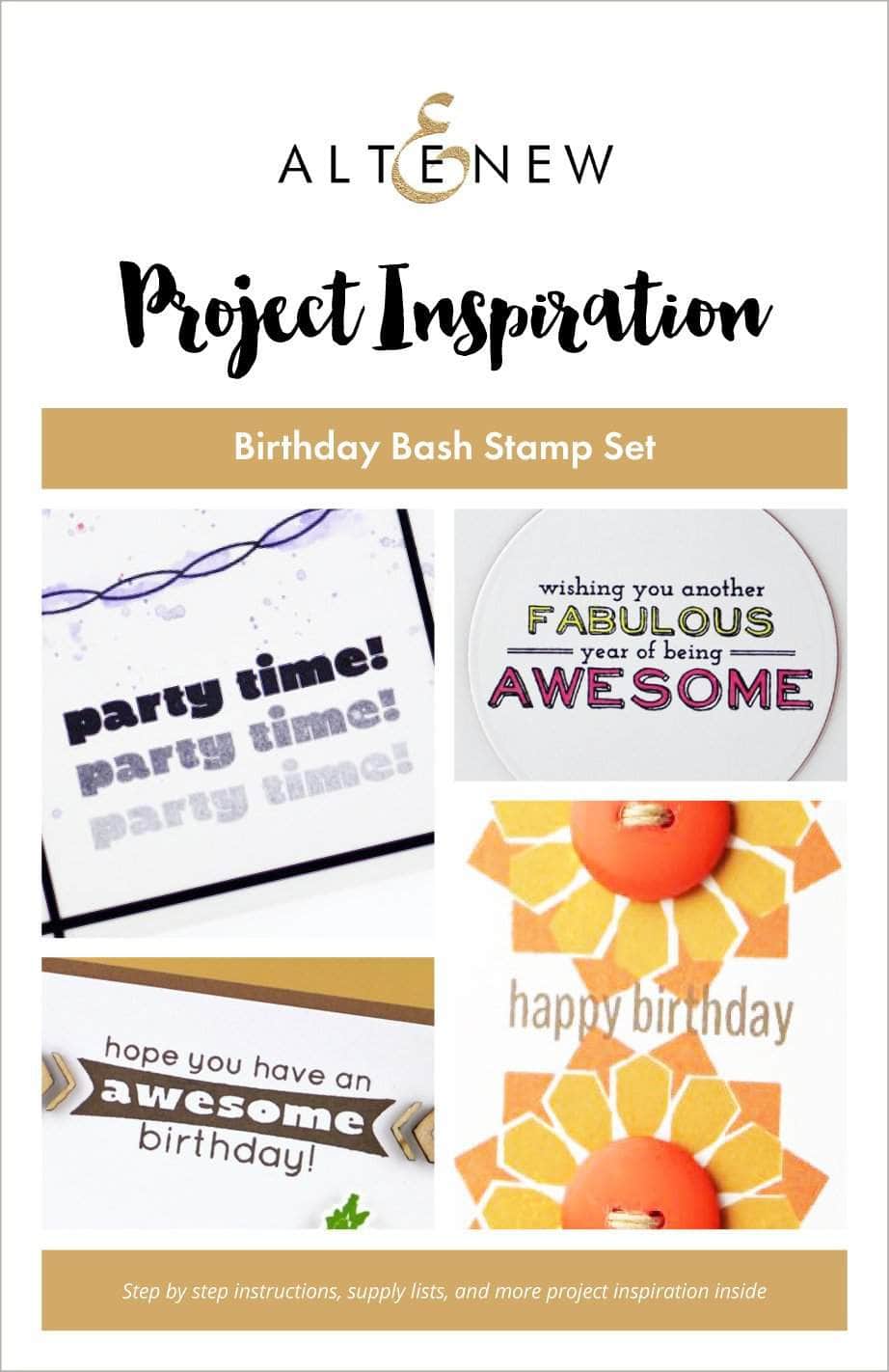 Printed Media Birthday Bash Inspiration Guide