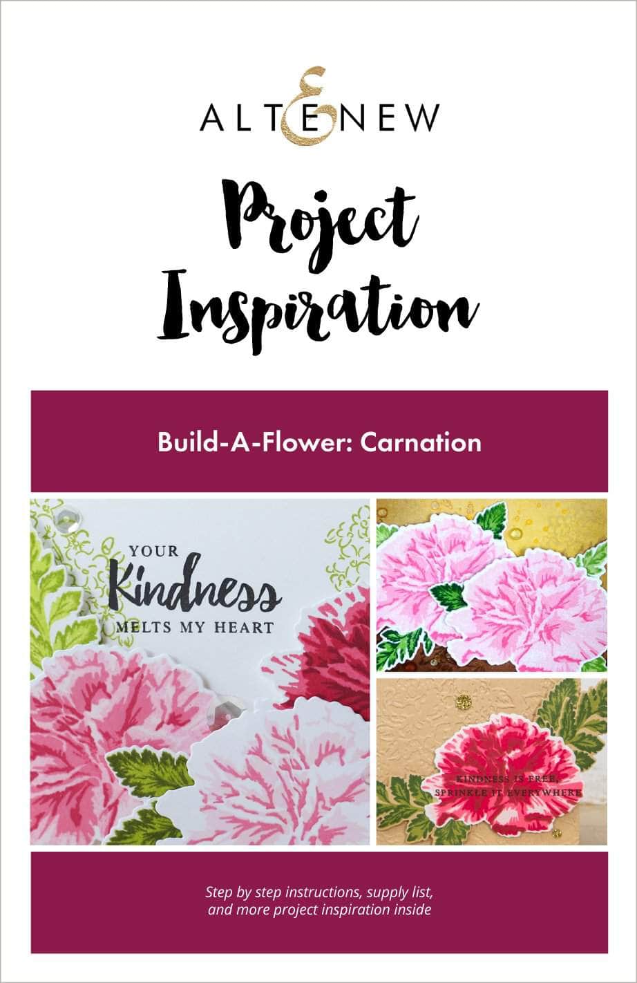 Printed Media Build-A-Flower: Carnation Project Inspiration Guide