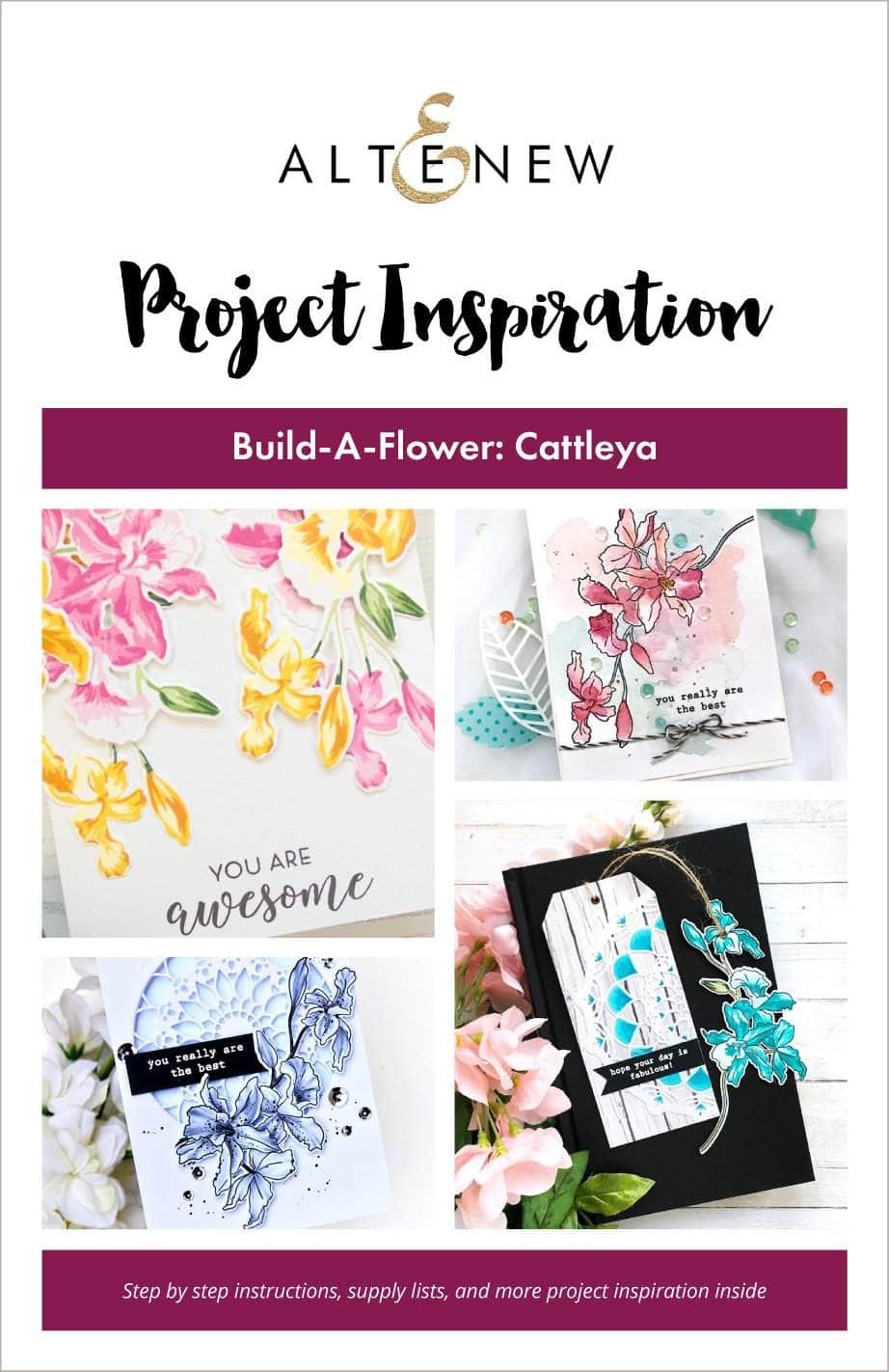 Printed Media Build-A-Flower: Cattleya Project Inspiration Guide