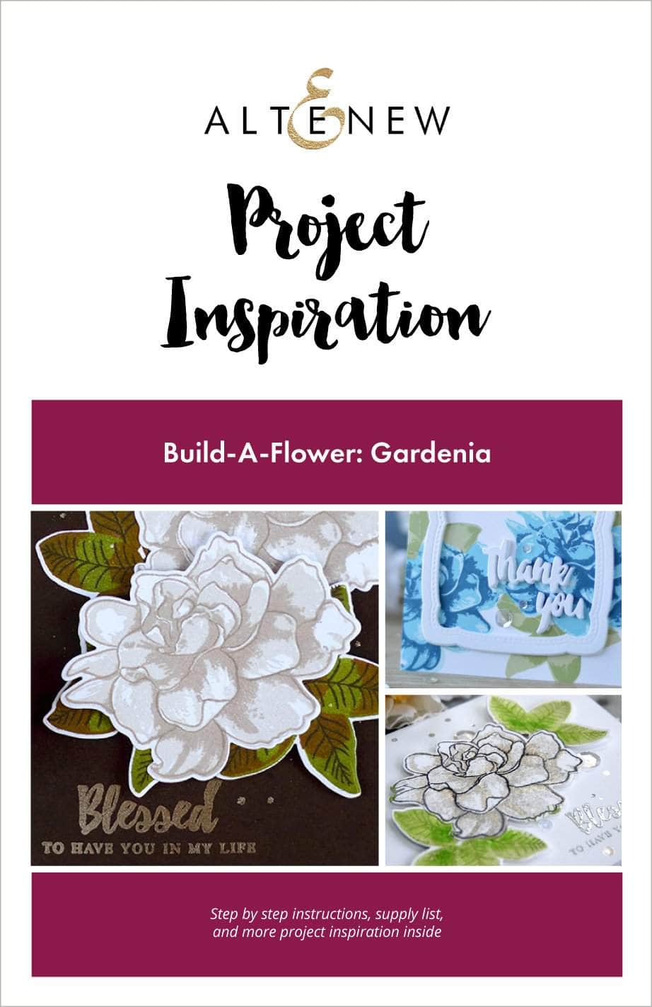 Printed Media Build-A-Flower: Gardenia Project Inspiration Guide