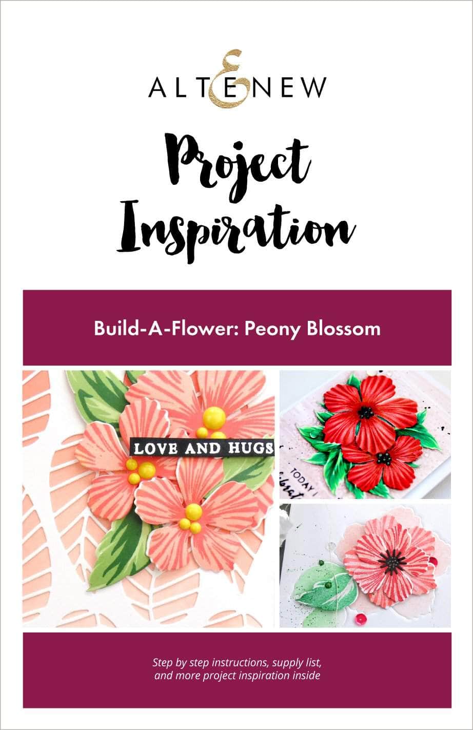 Printed Media Build-A-Flower: Peony Blossom Project Inspiration Guide