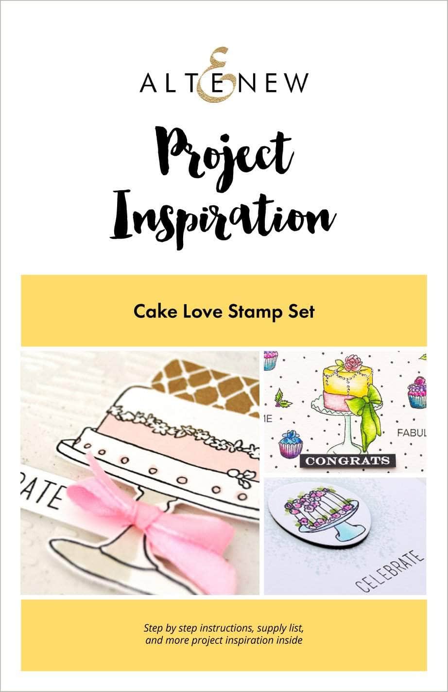 Printed Media Cake Love Project Inspiration Guide