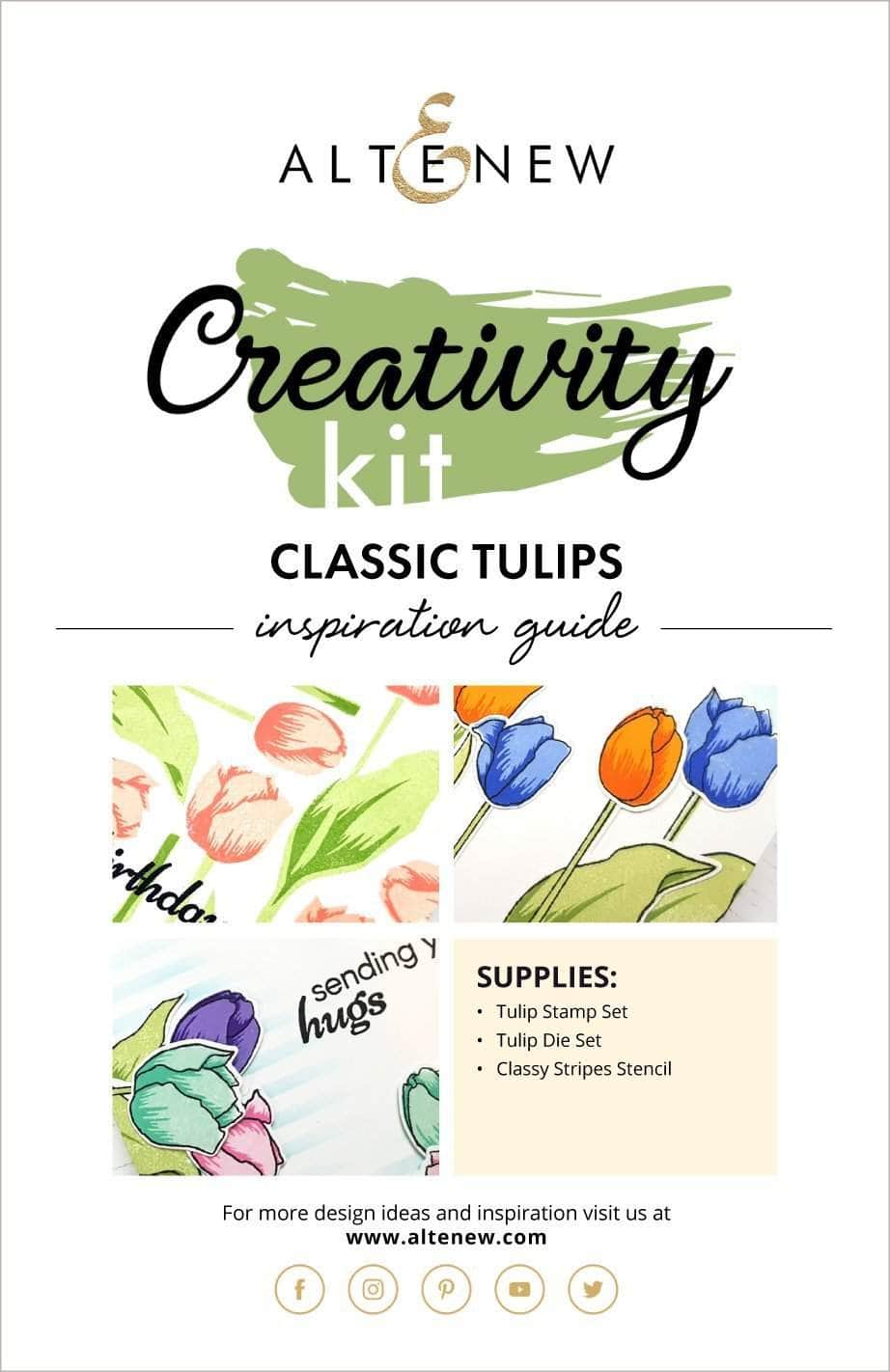 Printed Media Classic Tulips Creativity Inspiration Guide