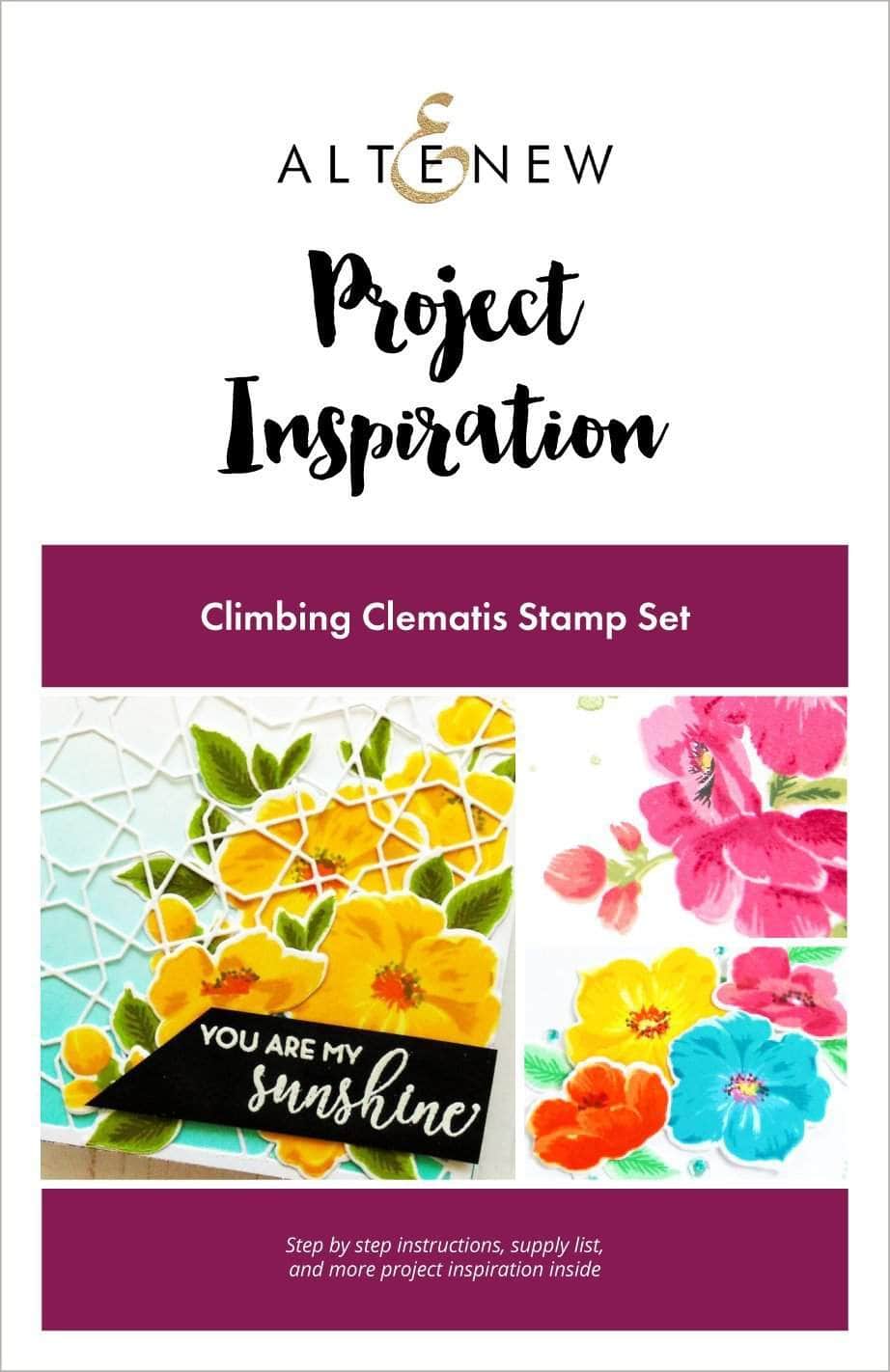 Printed Media Climbing Clematis Project Inspiration Guide