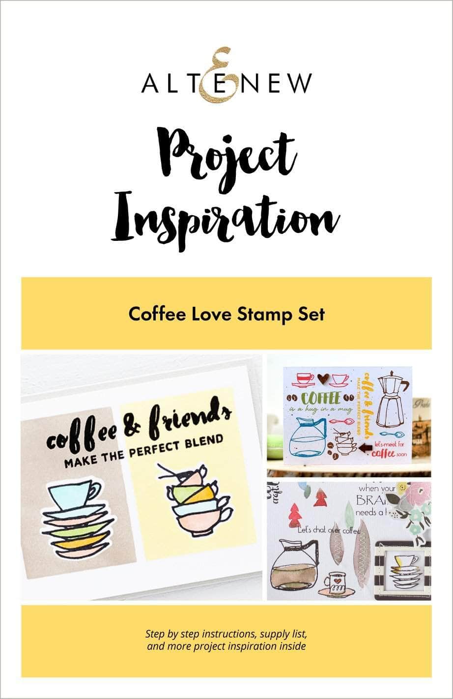 Printed Media Coffee Love Project Inspiration Guide
