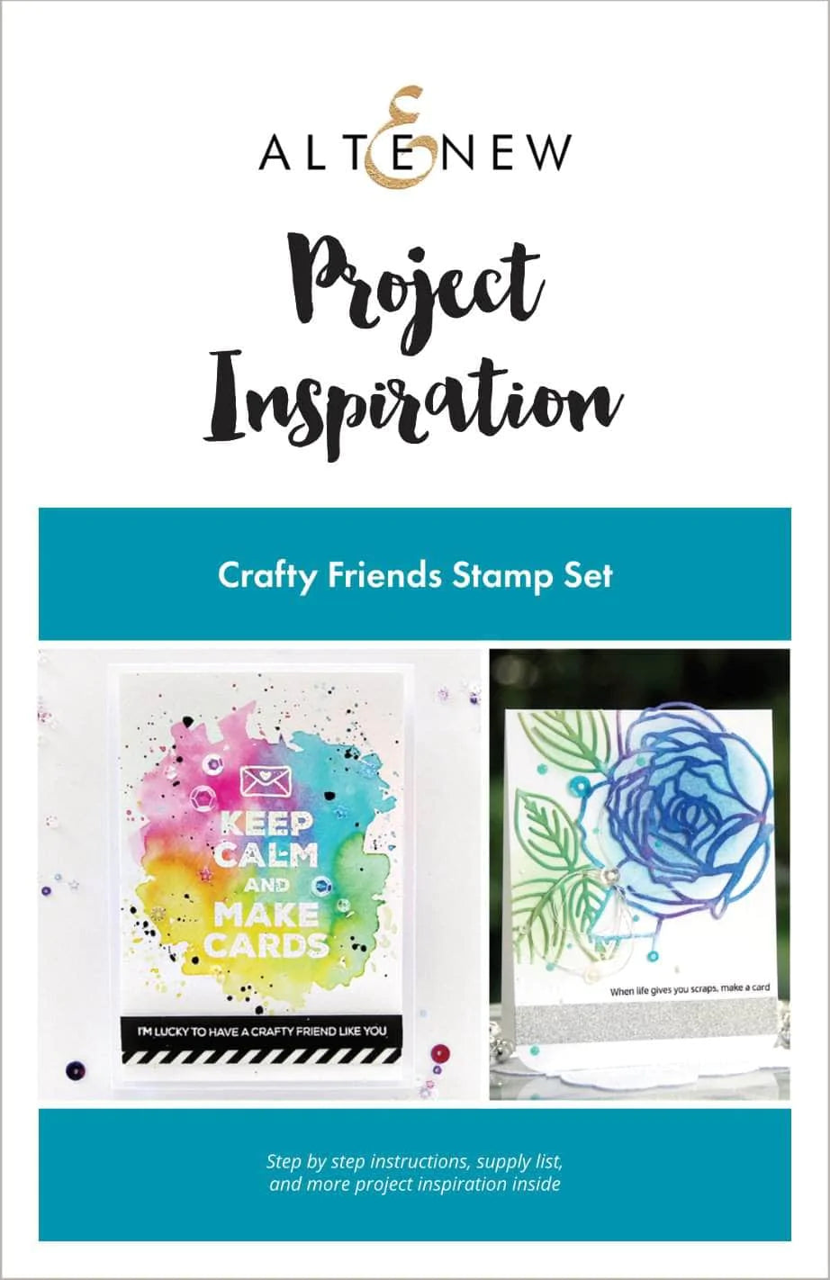 Printed Media Crafty Friends Project Inspiration Guide