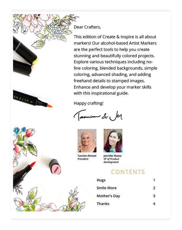 Printed Media Create & Inspire Artist Markers Edition