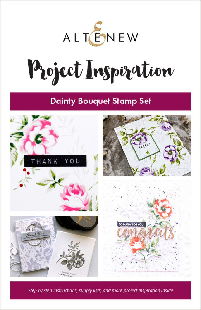 Printed Media Dainty Bouquet Inspiration Guide