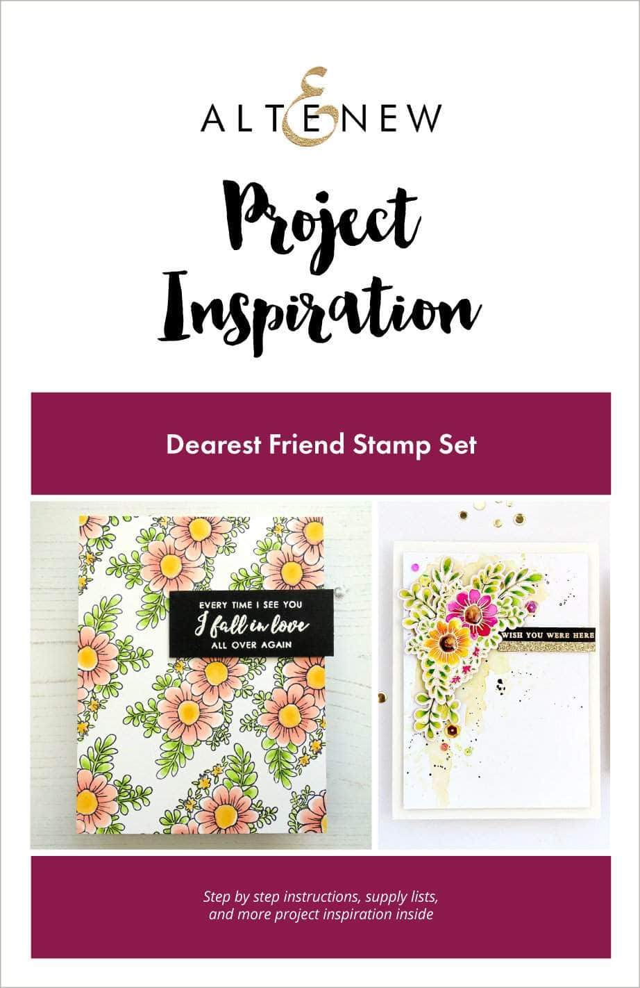 Printed Media Dearest Friend Project Inspiration Guide