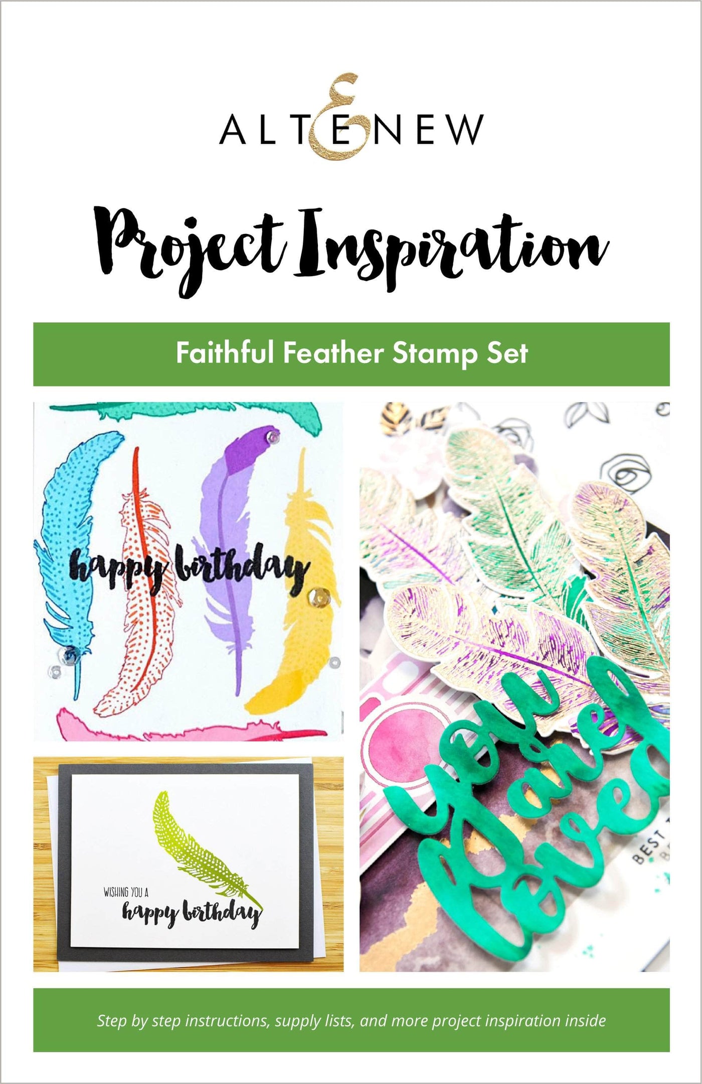Printed Media Faithful Feather Inspiration Guide