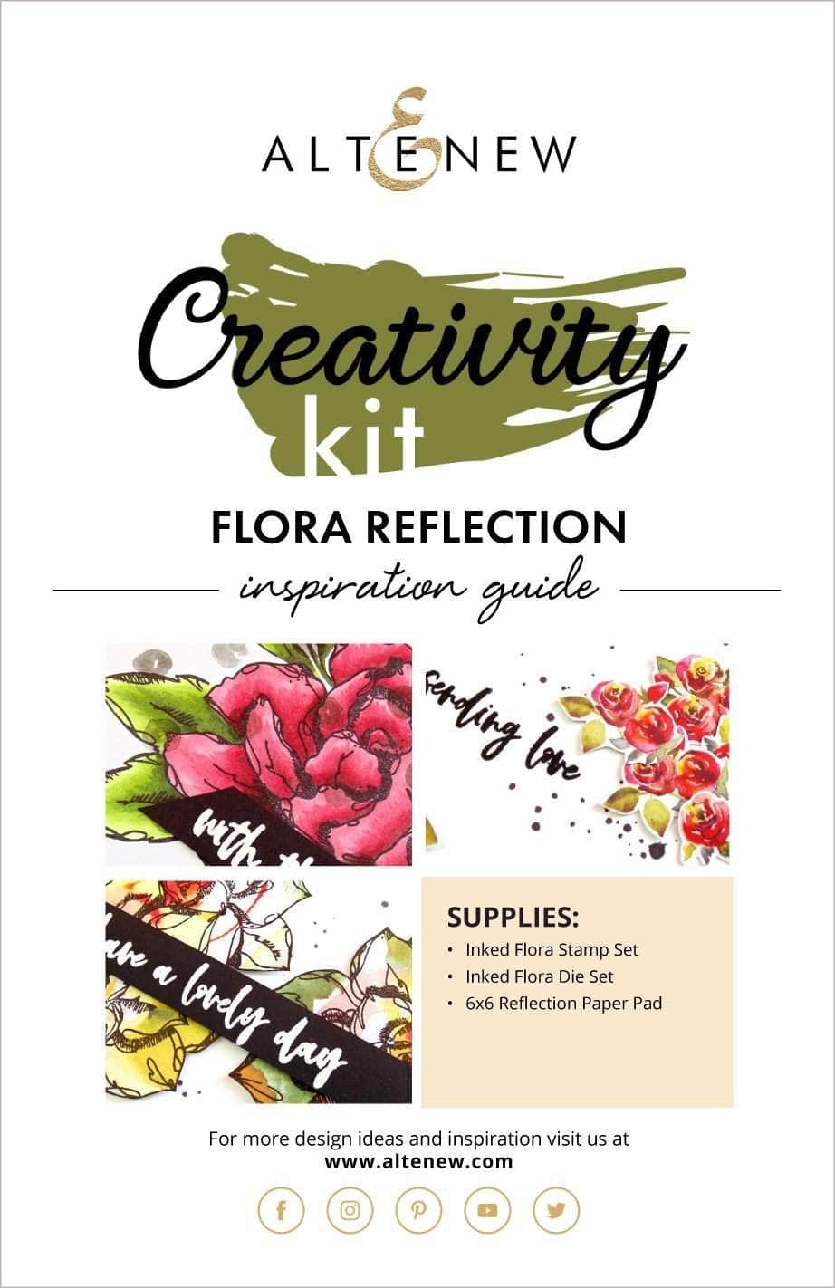 Printed Media Flora Reflection Creativity Kit Inspiration Guide