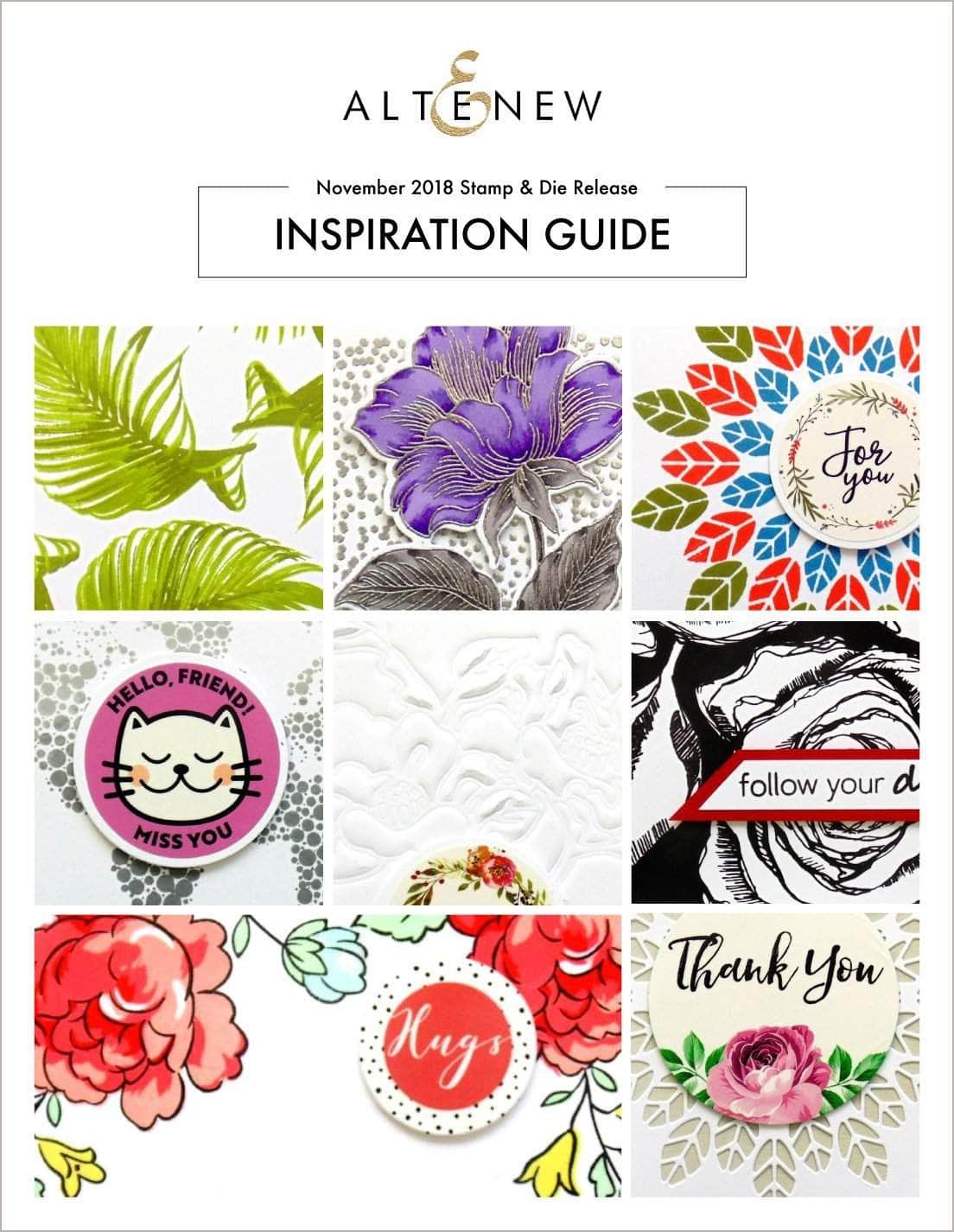 Printed Media Forever Grateful Stamp & Die Release Inspiration Guide