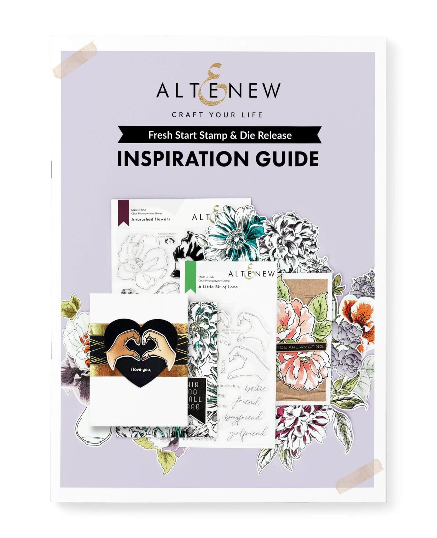 Printed Media Fresh Start Stamp & Die Release Inspiration Guide