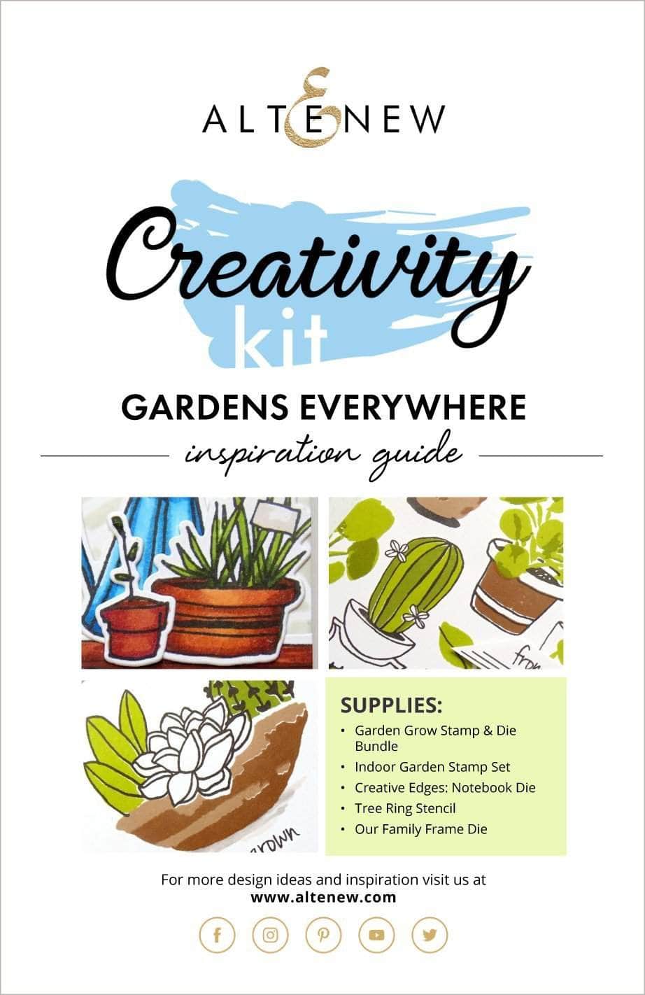 Printed Media Gardens Everywhere Creativity Kit Inspiration Guide