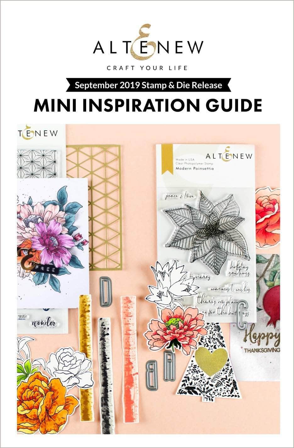 Printed Media Holiday Friendship Stamp & Die Release Mini Inspiration Guide
