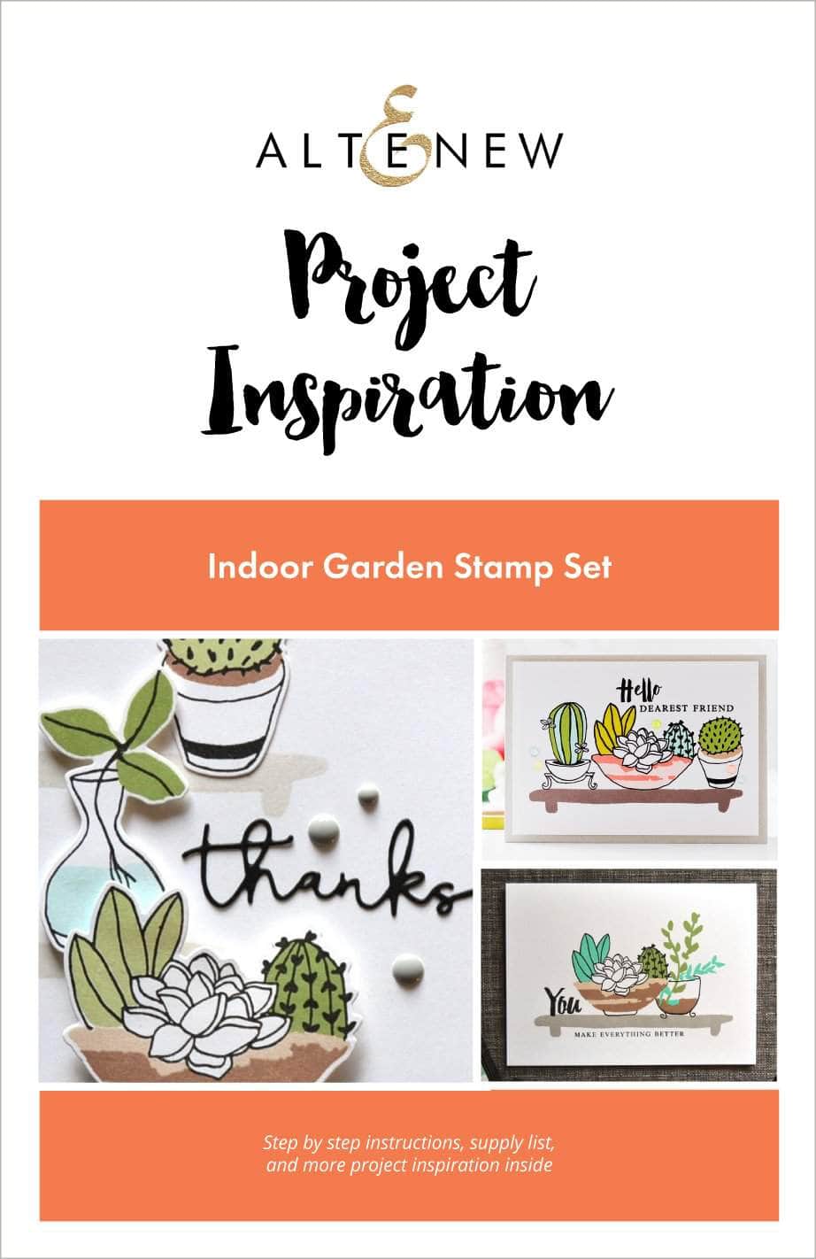 Printed Media Indoor Garden Project Inspiration Guide