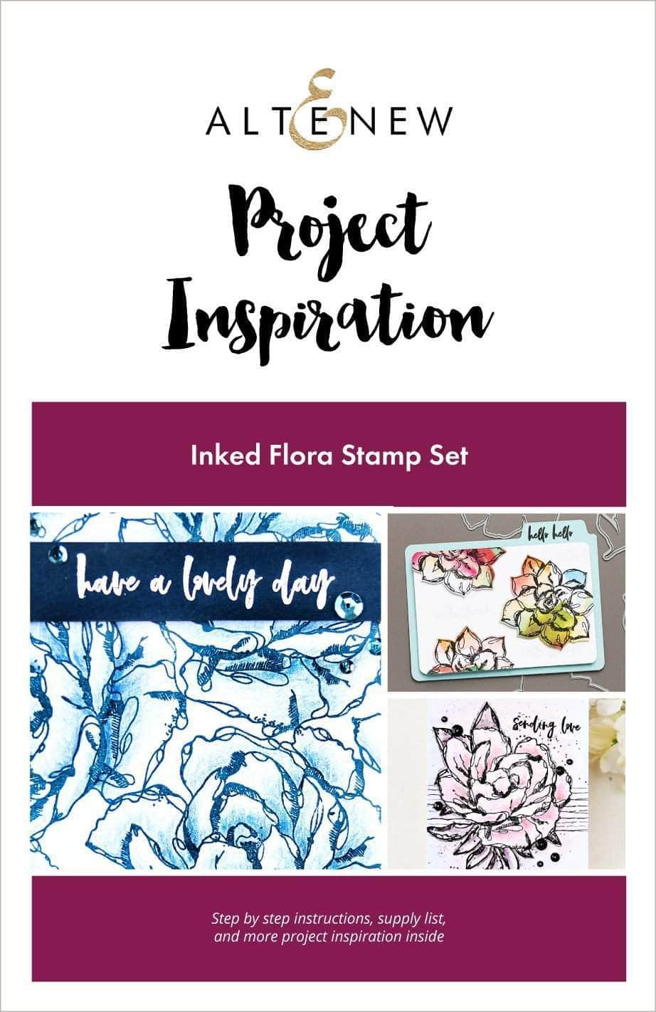 Printed Media Inked Flora Project Inspiration Guide