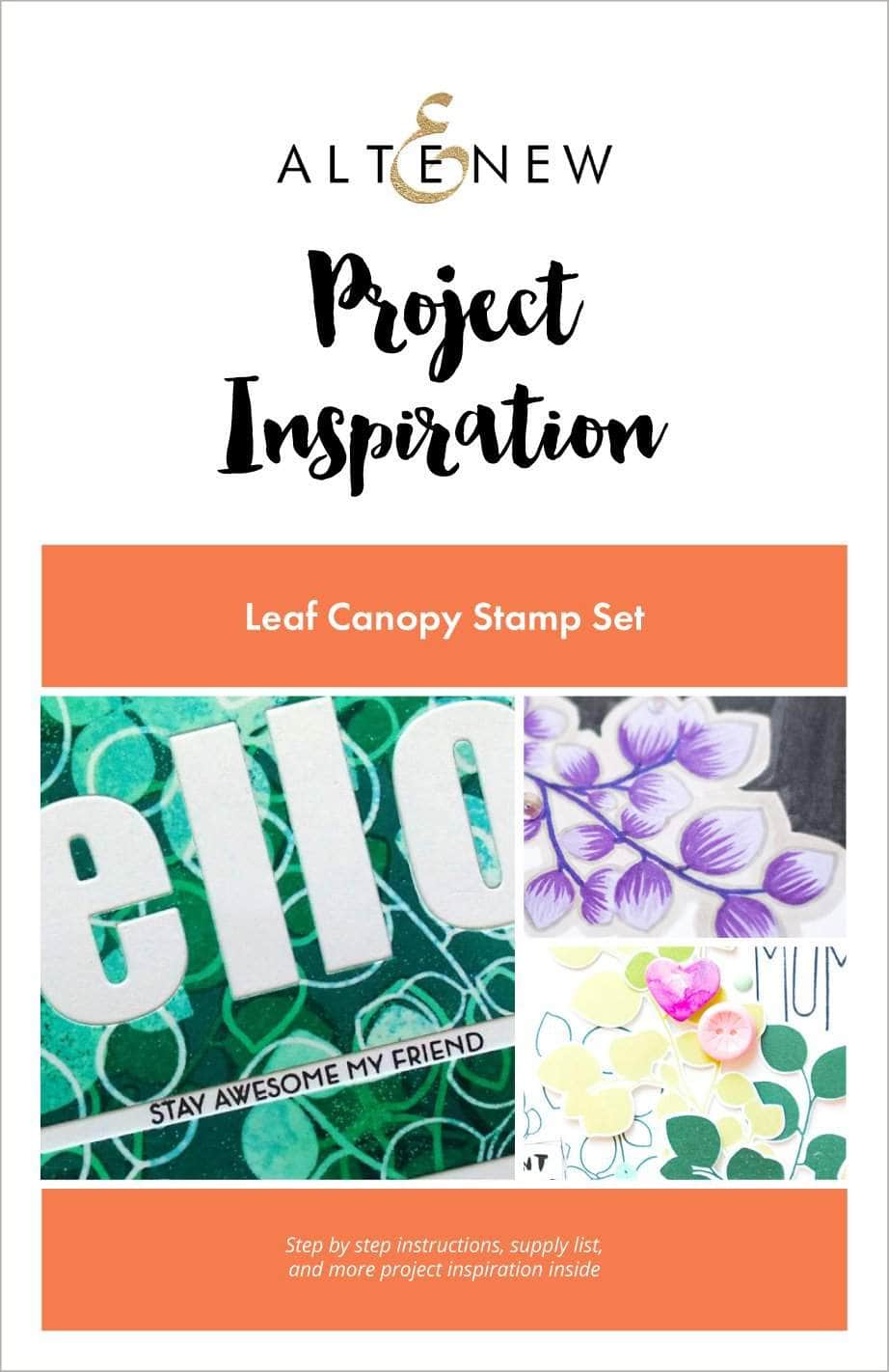 Printed Media Leaf Canopy Project Inspiration Guide
