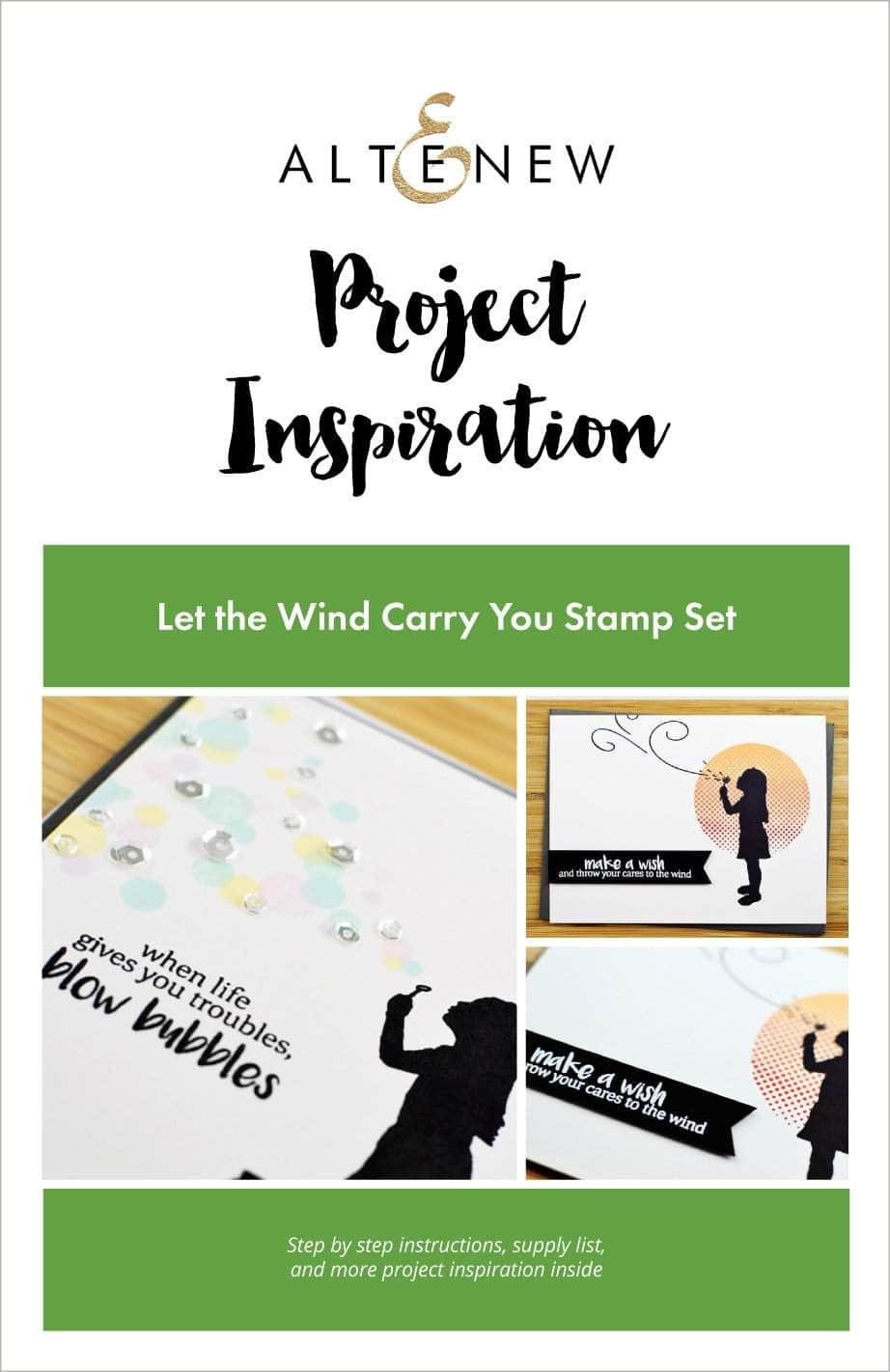Printed Media Let the Wind Carry You Inspiration Guide