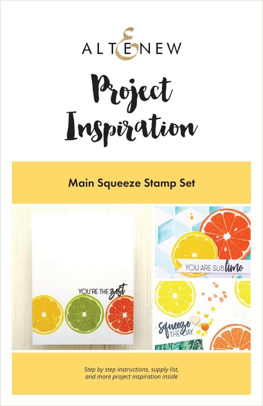 Printed Media Main Squeeze Project Inspiration Guide