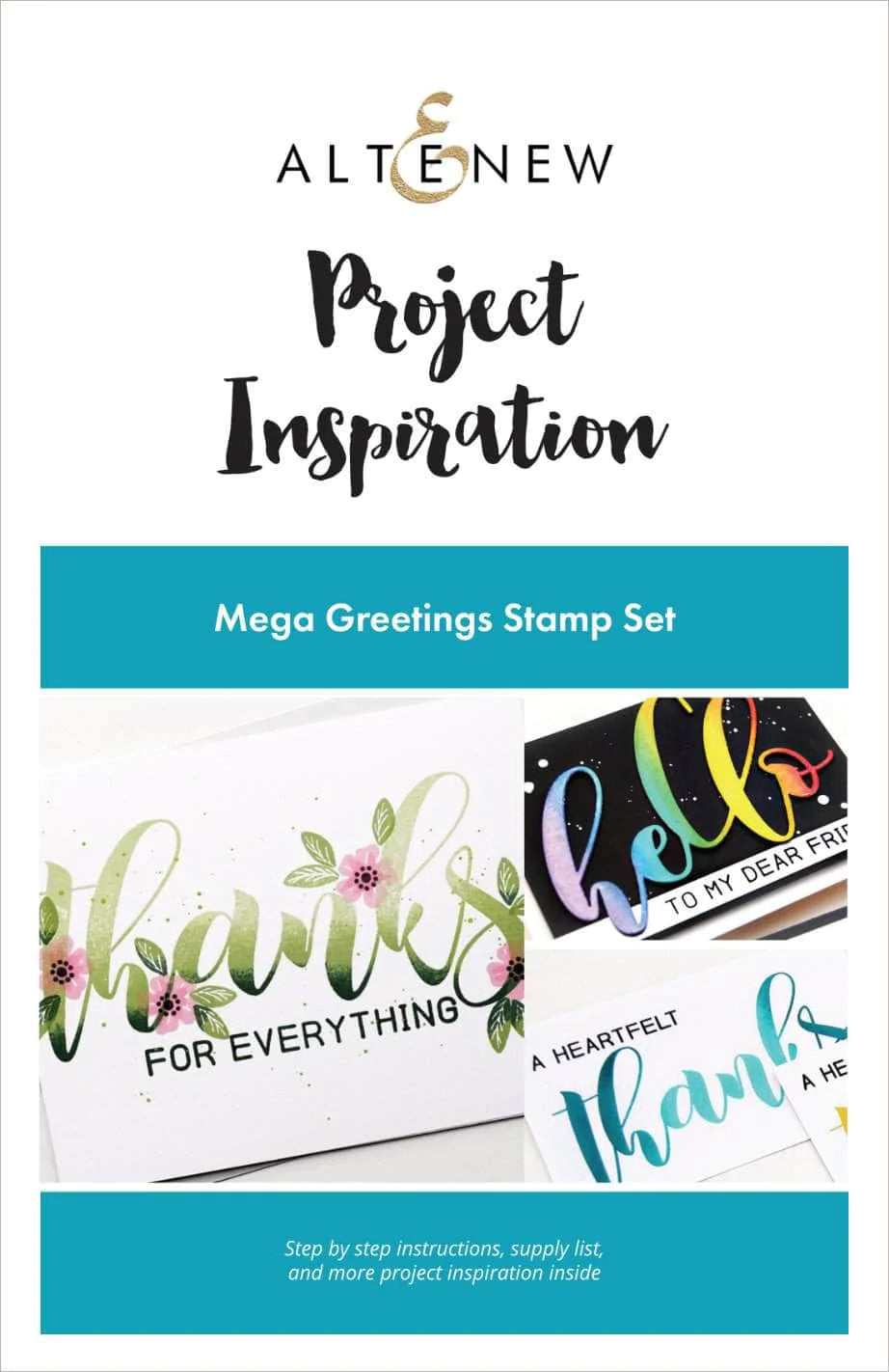 Printed Media Mega Greetings Project Inspiration Guide