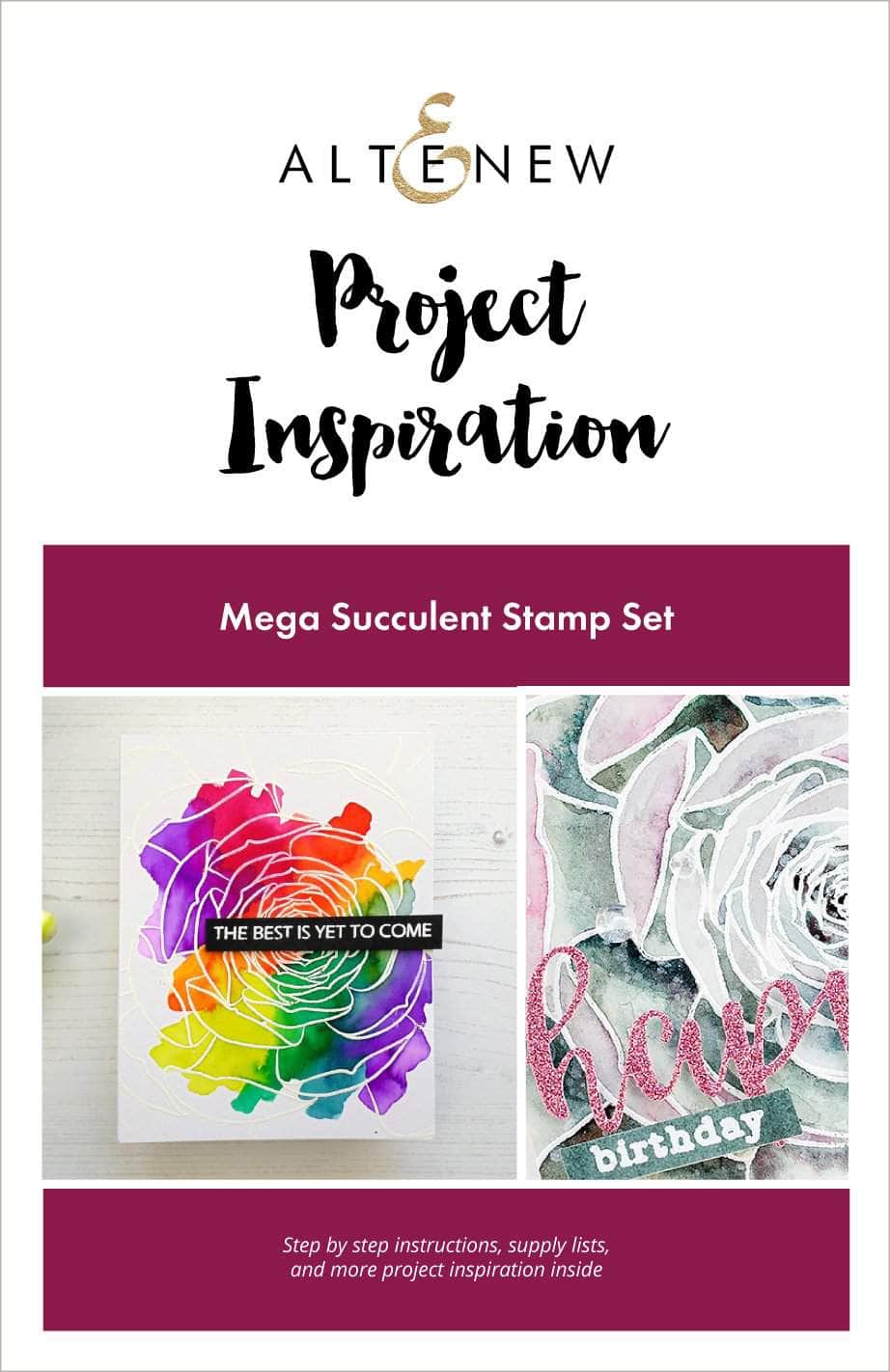 Printed Media Mega Succulent Project Inspiration Guide
