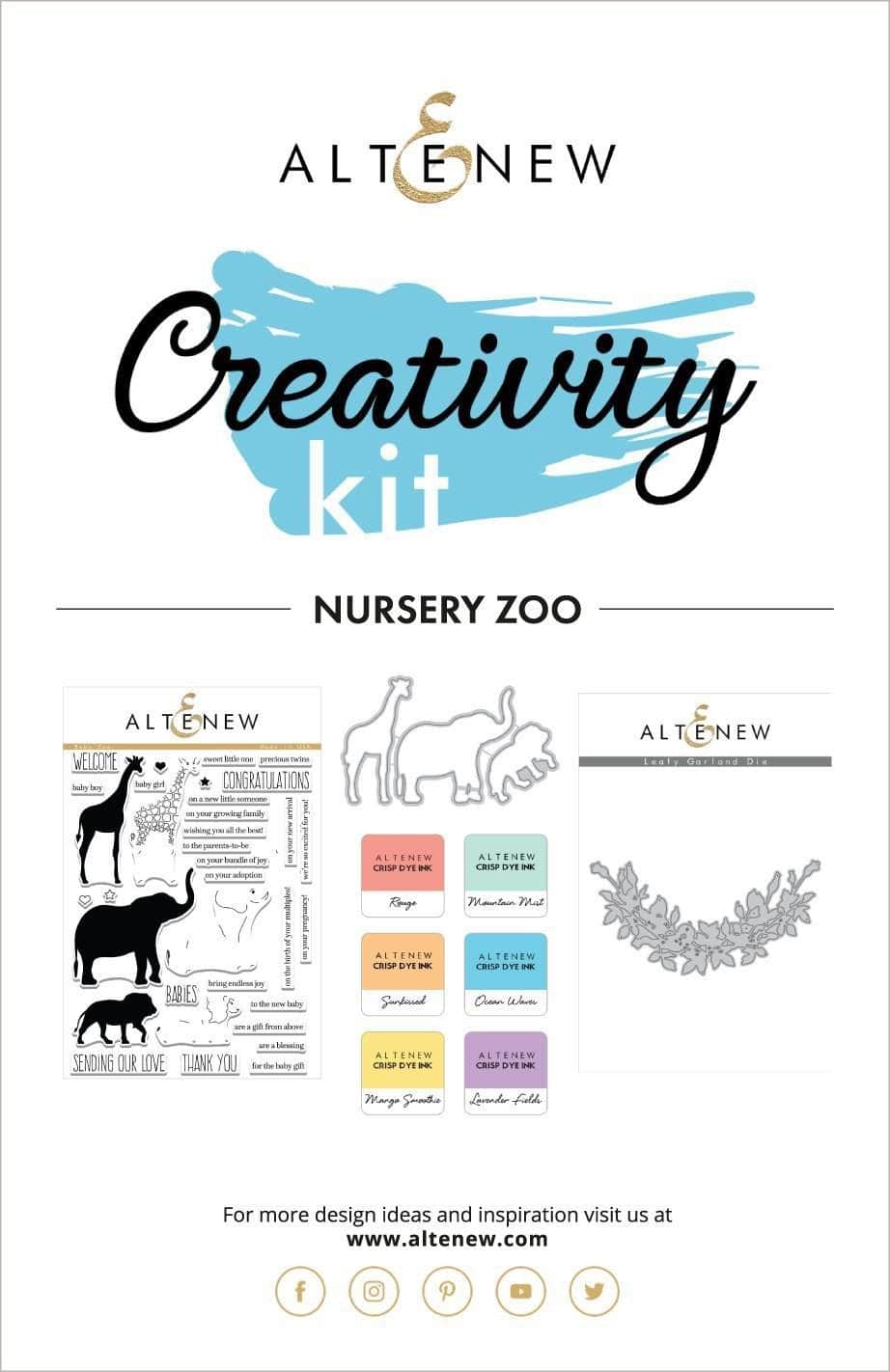 Printed Media Nursery Zoo Creativity Kit Inspiration Guide