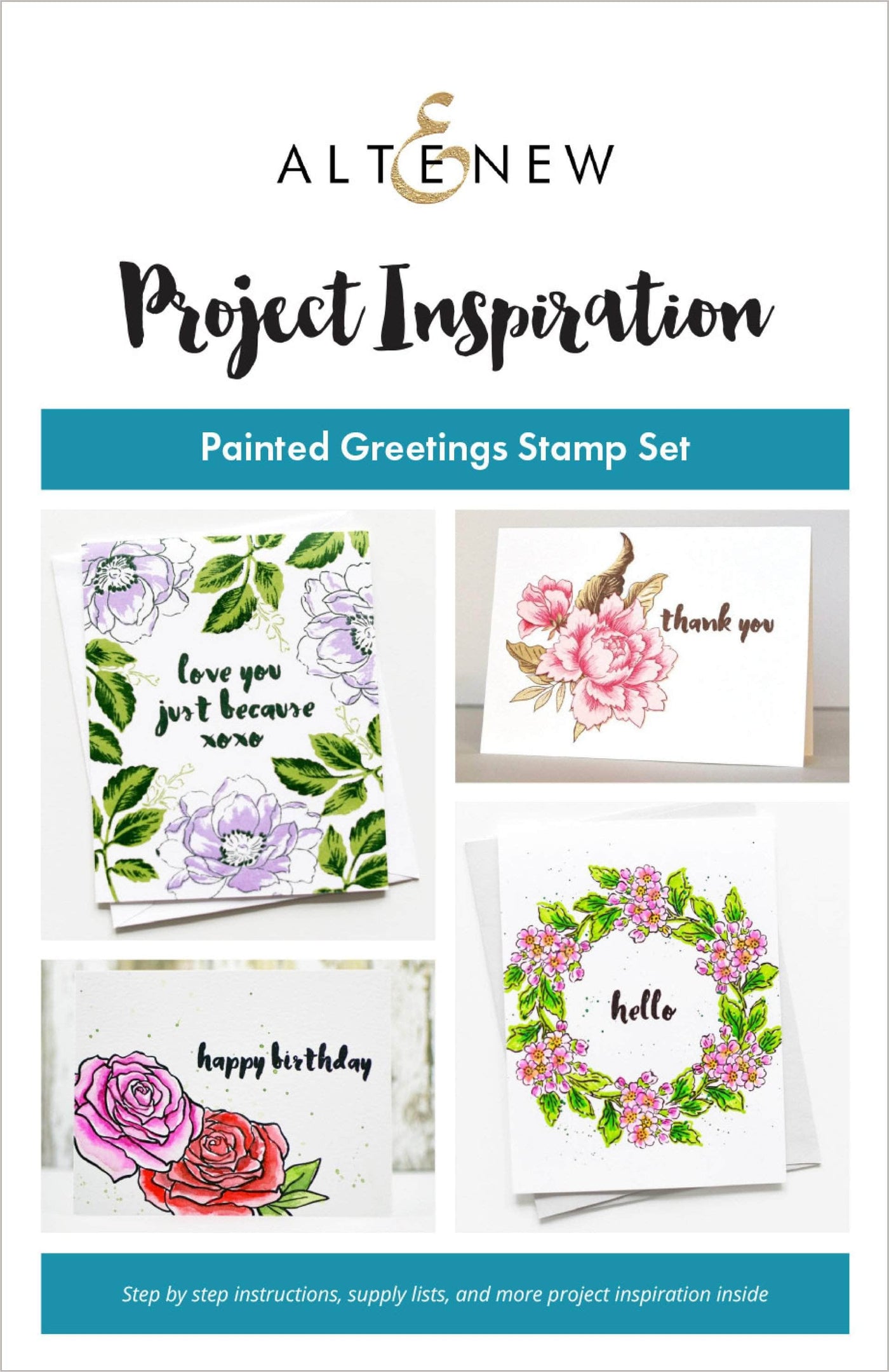 Printed Media Painted Greetings Inspiration Guide