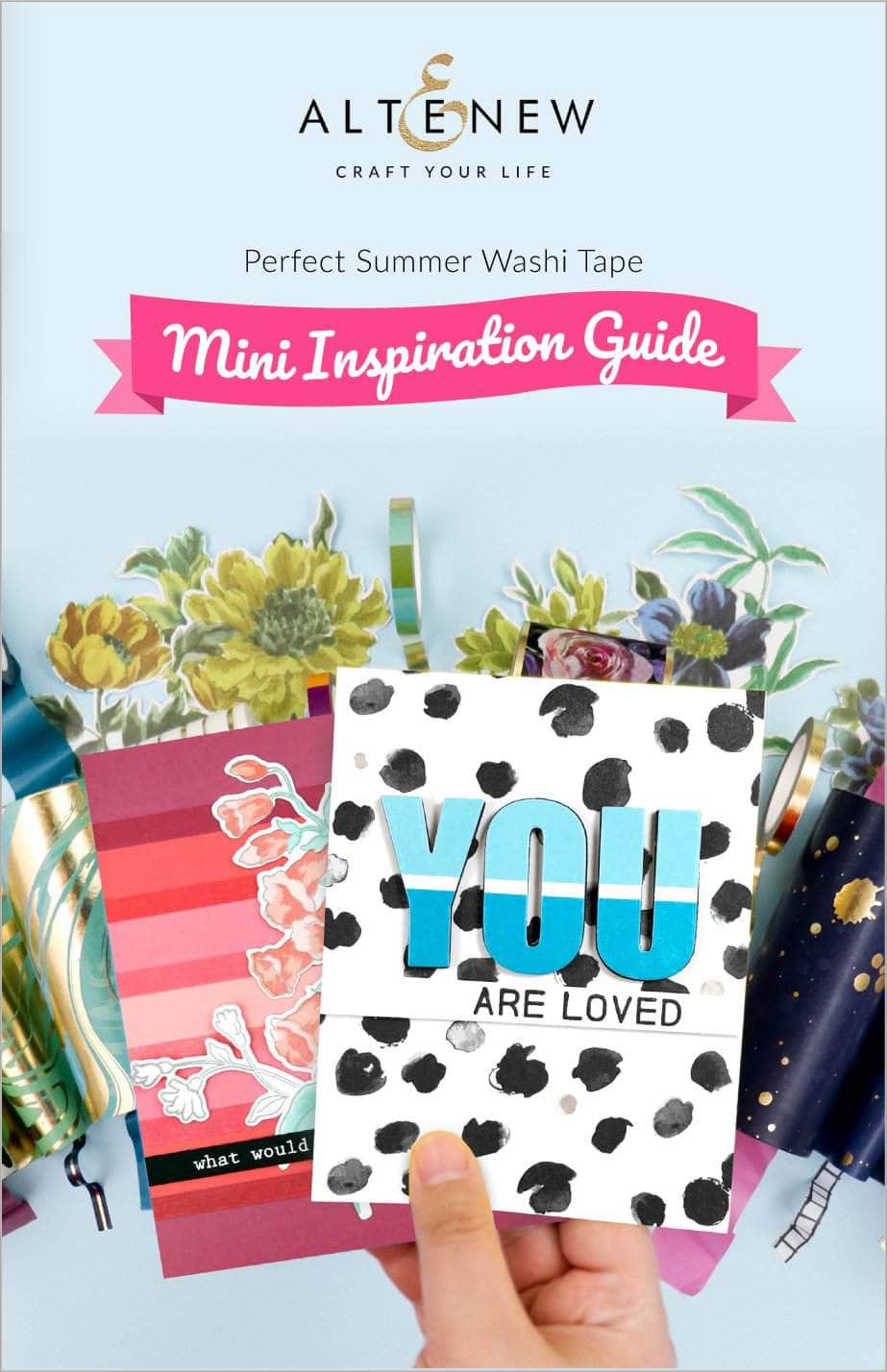 Printed Media Perfect Summer Washi Tape Mini Inspiration Guide