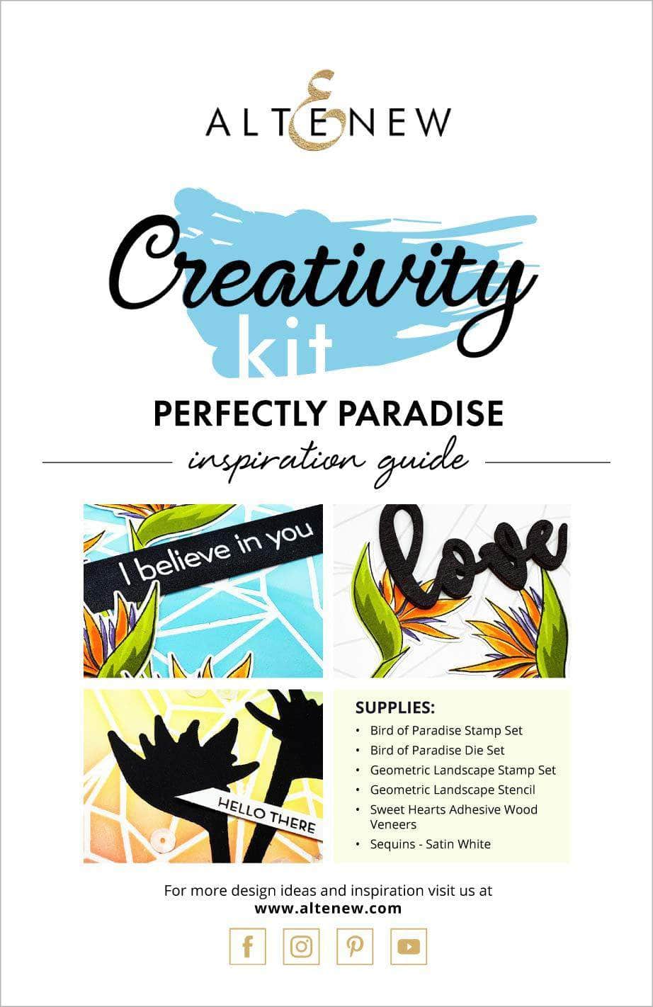 Printed Media Perfectly Paradise Creativity Kit Inspiration Guide