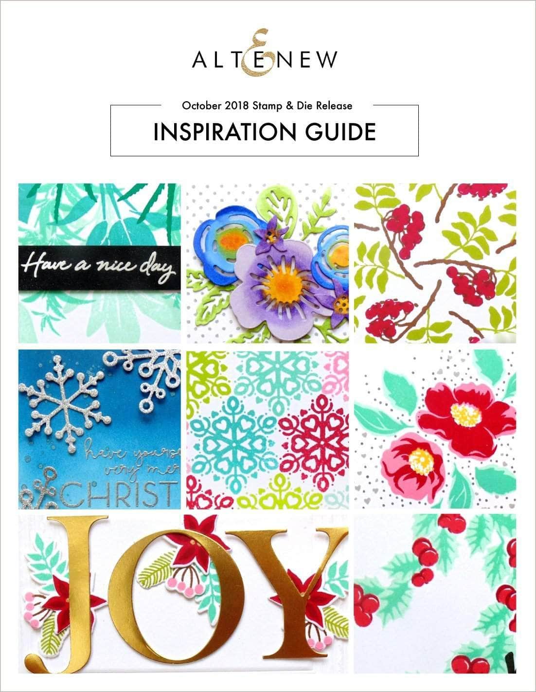 Printed Media Plenty of Peace Stamp & Die Release Inspiration Guide