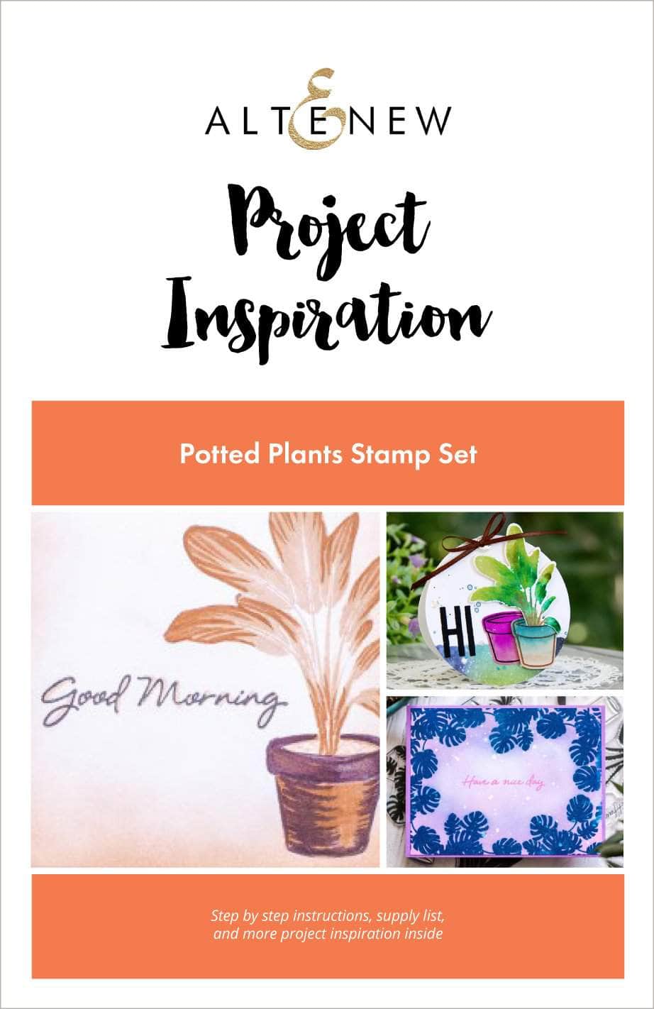 Printed Media Potted Plants Project Inspiration Guide